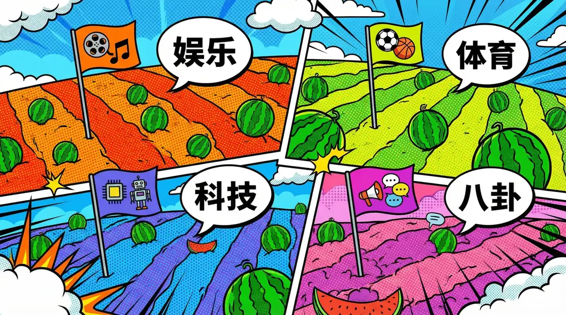 今日吃瓜 娱乐瓜田分类